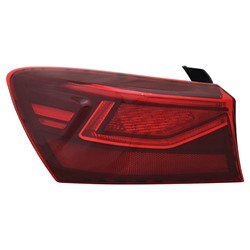 2019 - 2022 KIA FORTE DRIVER SIDE OUTER LED TAIL LIGHT ASSEMBLY CAPA KI2804158C 92401M7100