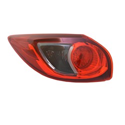 2013 - 2016 MAZDA CX5 DRIVER SIDE OUTER BULB TYPE TAIL LIGHT ASSEMBLY CAPA MA2804111C KD3351160D