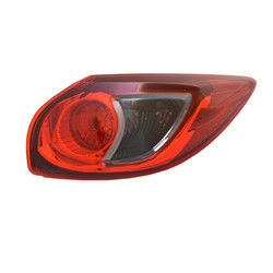 2013 - 2016 MAZDA CX5 PASSENGER SIDE OUTER BULB TYPE TAIL LIGHT ASSEMBLY CAPA MA2805111C KD3351150C
