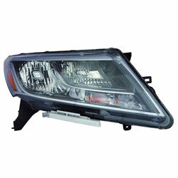 2013 - 2016 NISSAN PATHFINDER PASSENGER SIDE HALOGEN HEADLIGHT ASSEMBLY CAPA NI2503221C 260103KA0A
