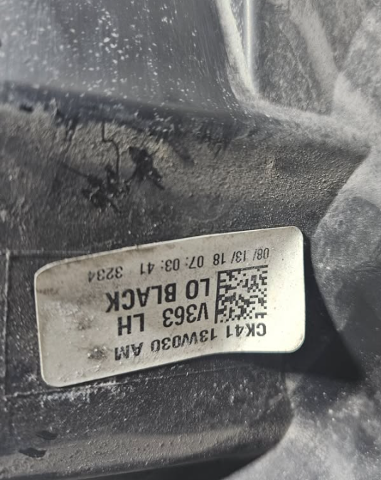 2015-2023 FORD TRANSIT 150, 250, AND 350 HALOGEN HEADLIGHT DRIVER SIDE OEM USED CK41-13W030-AM