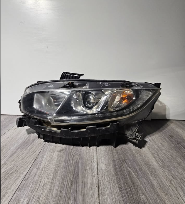 2016 2021 HONDA CIVIC HALOGEN DRIVER SIDE HEADLIGHT USED