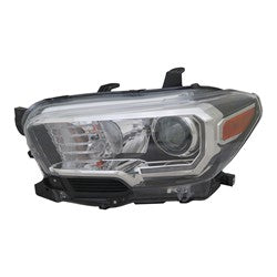 2015 - 2023 TOYOTA TACOMA DRIVER SIDE HALOGEN HEADLIGHT ASSEMBLY TO2502244U 8115004270