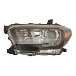 2017 - 2019 TOYOTA TACOMA DRIVER SIDE HALOGEN HEADLIGHT ASSEMBLY TO2502254U 8115004280