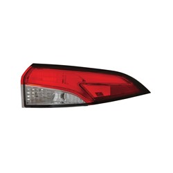 2020 - 2023 TOYOTA COROLLA SEDAN PASSENGER SIDE OUTER TAIL LIGHT LENS AND HOUSING CAPA TO2805152C 8155112D40