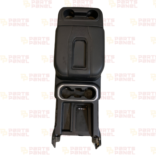 Console centrale en cuir avec recharge sans fil et interrupteur de chauffage pour GMC SIERRA AT4 1500 / 2500 / 3500, années 2019 à 2024