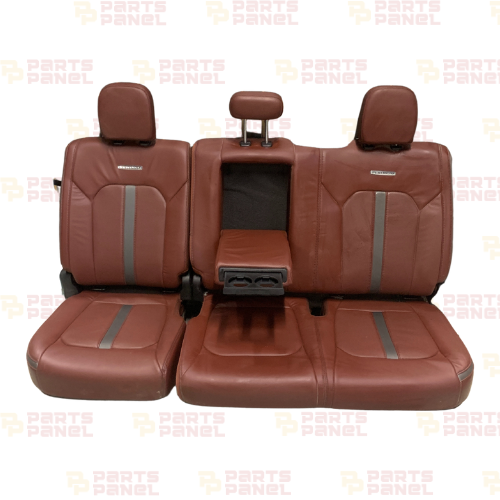 2015 - 2020 FORD F150 PLATINUM HEATED VENTILATED REAR BROWN LEATHER SEAT