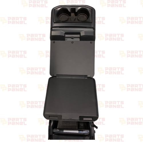 CONSOLE CENTRALE FORD F150 TREMOR 2021 - 2024 AVEC INTERRUPTEUR CHAUFFANT ARRIÈRE / AVEC PORT DE CHARGE