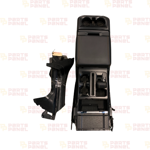 CONSOLE CENTRALE FORD F150 TREMOR 2021 - 2024 AVEC INTERRUPTEUR CHAUFFANT ARRIÈRE / AVEC PORT DE CHARGE