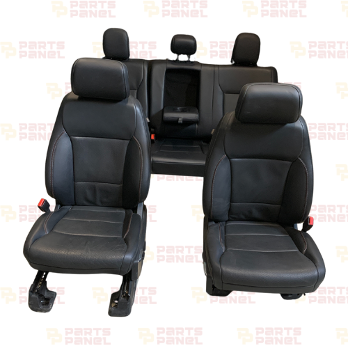 2021 - 2025 FORD F150 LEATER SEATS WITH BROWN PIPE