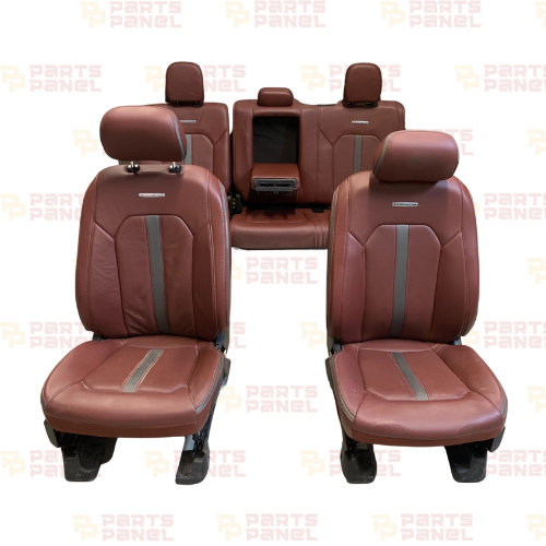 2015 - 2020 FORD F150 PLATINUM BROWN LEATHER SEATS