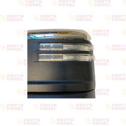 2020 - 2023 GMC SIERRA / CHEVY SILVERADO 2500HD / 3500 HD DRIVER SIDE REAR VIEW MIRROR WITH CAMERA WITH BLACK CHROME 84944519