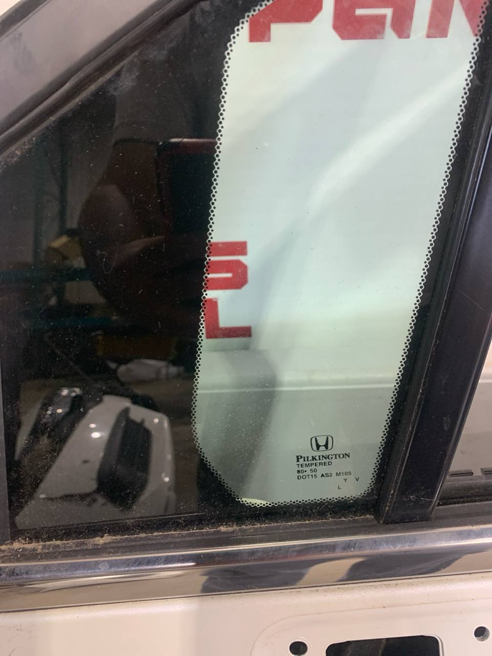Honda Rear Passenger Side Door Shell Assembly OEM