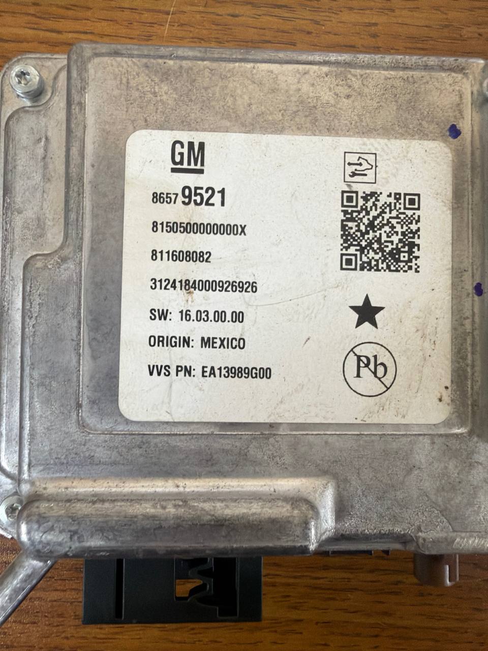 GM Camera Control Module OEM