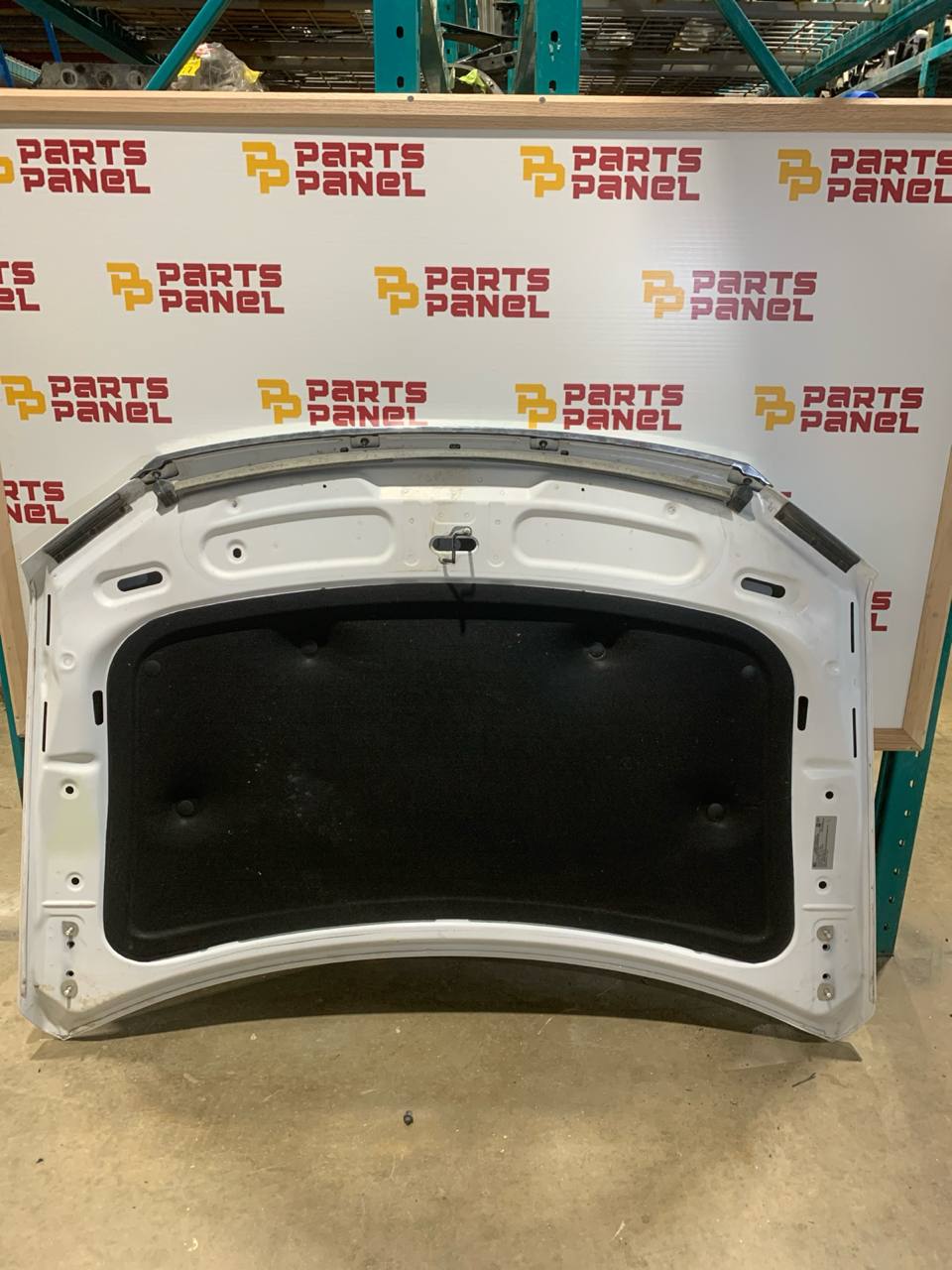 White Front Hood OEM