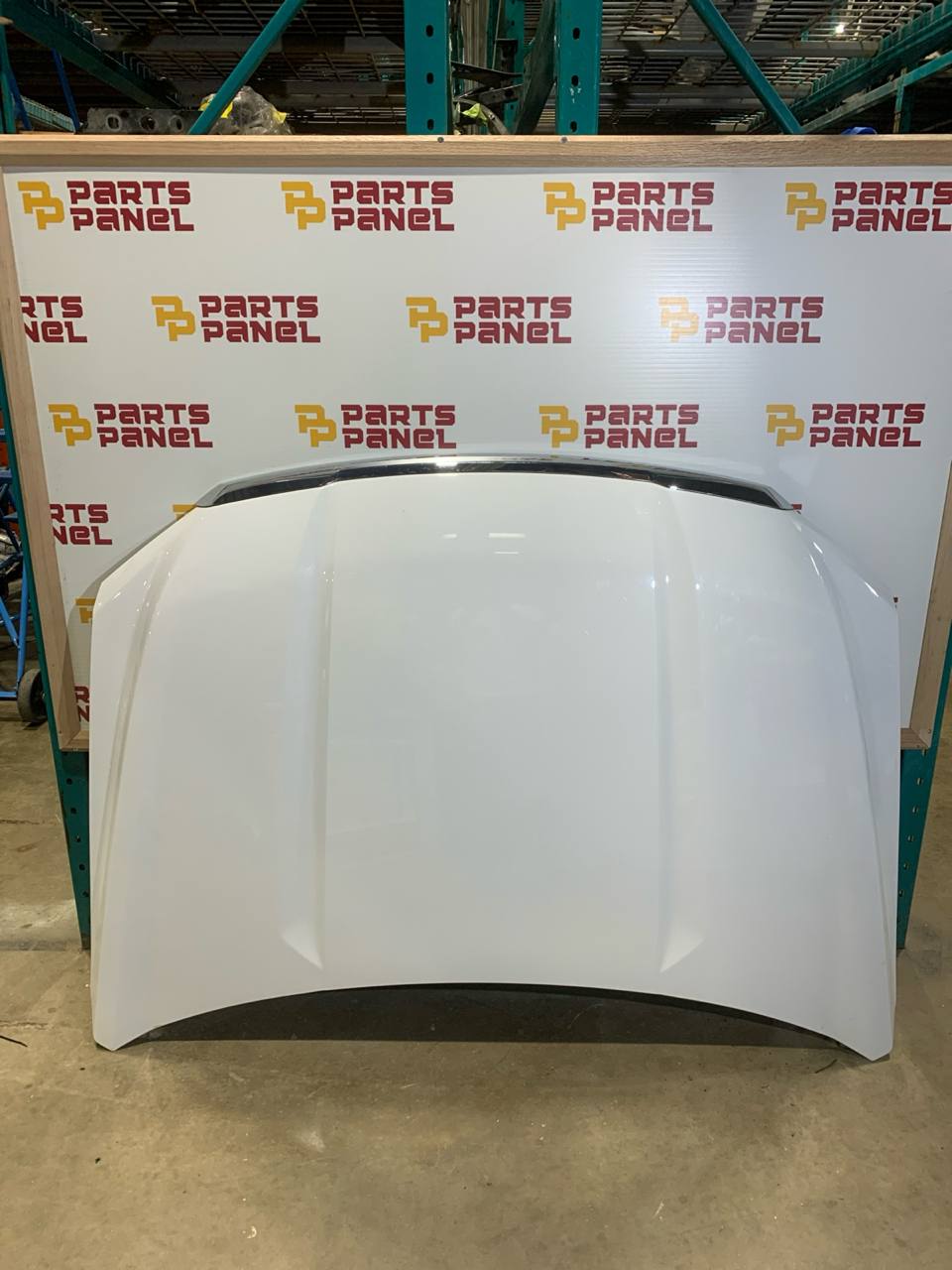 White Front Hood OEM