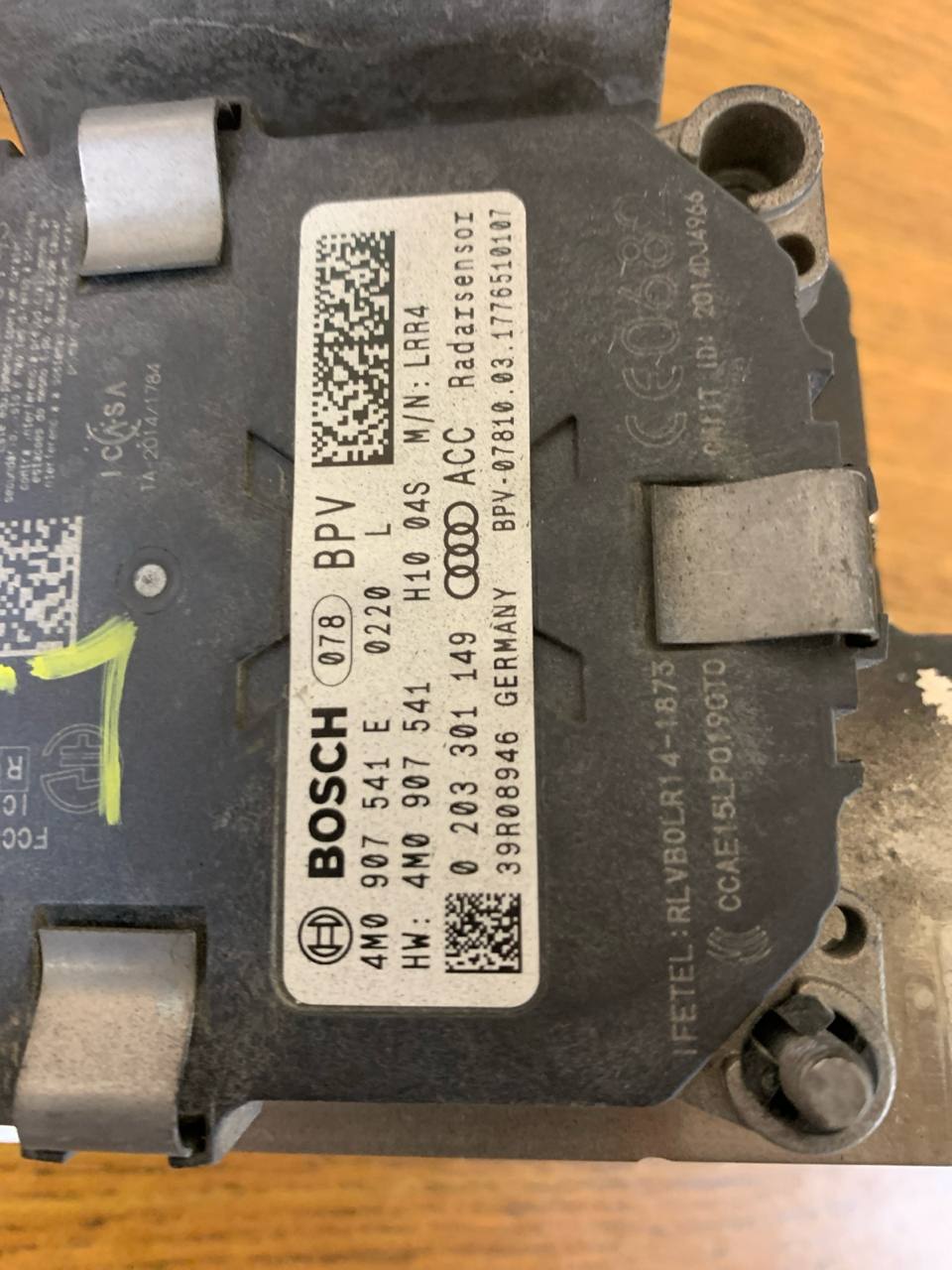 Audi Driver Side LH Front ACC Radar Sensor OEM