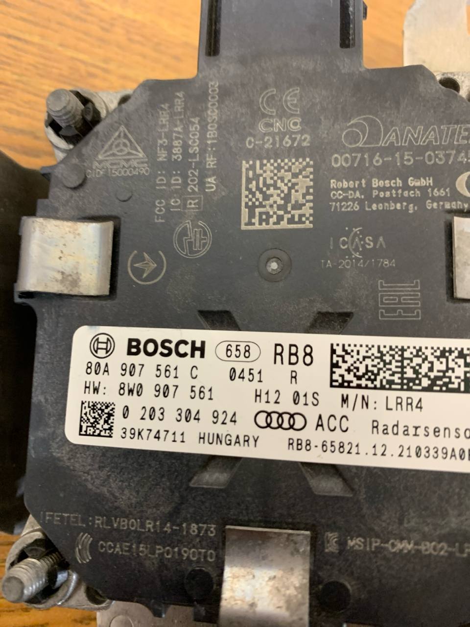 Audi ACC Radar Sensor OEM