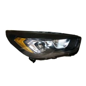 2017-2019 FORD ESCAPE PASSENGER SIDE HALOGEN HEADLIGHT LENS AND HOUSING