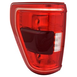 2021-2023 FORD F-150 LEFT HAND DRIVER SIDE HALOGNEN TAIL LIGHT LENS AND HOUSING FO2818159 ML3Z13405C