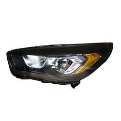 2017-2019 FORD ESCAPE DRIVER SIDE HALOGEN HEADLIGHT LENS AND HOUSING FO2502352 GJ5Z13008V