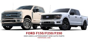 Maintaining your Ford F-150, F-250, or F-350 is effortless with our wide range of parts. Based in Canada, we specialize in both OEM used and aftermarket new components, ensuring high-quality replacements for your Ford truck. From headlights and bumpers to engines and suspension systems, we offer parts that guarantee top performance and durability. FORD F150 F250 F350 PICKUP TRUCK OEM USED AND AFTERMARKET NEW AUTO PARTS SUPPLIER CANADA