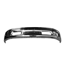 2013 - 2024 RAM 1500 BUMPER FACE BAR FRONT CHROME WITHOUT SENSOR WITH FOG LIGHT HOLE CH1002396U 68160853AB