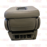 2019 – 2024 GMC SIERRA / CHEVY SILVERADO 1500 / 2500 / 3500 FRONT JUMP SEAT LEATHER GREY