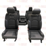 2019-2024 RAM 1500 LARAMIE NEW STYLE 5TH GENERATION FRONT AND REAR LEATHER SEATS FOR CREW CAB