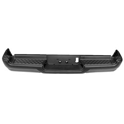 2019 - 2024 RAM 1500 BUMPER REAR ASSY BLACK POWDER COAT SINGLE EXHAUST WITHOUT SENSOR EXCLUDE REBEL/TRX CH1103133 68299104AD