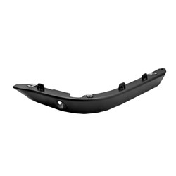 2019 - 2024 RAM 1500 VALANCE REAR RIGHT HAND LOWER OUTER BLACK W/2 PARK ASSIST SENSOR / DUAL EXHAUST CAPA CH1147111C 68404404AA