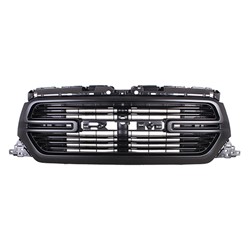 2019 - 2024 RAM 1500 GRILLE MOLDING CENTER BLACK PRIMED FOR USE W/CAMERA CH1210149 6ZZ98TZZAA