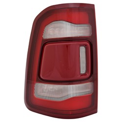 2019 - 2024 RAM 1500 TAIL LAMP LEFT HAND LED RED CENTER LENS/TRIM WITHOUT BLIND SPOT CAPA CH2800217C 55112991AD