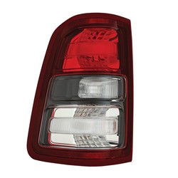 2019 - 2024 RAM 1500 TAIL LAMP LEFT HAND HALOGEN BLACK WITHOUT LOGO CAPA CH2800228C 68261577AE