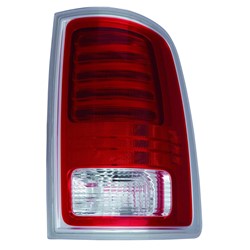 2013 - 2024 RAM 1500 TAIL LIGHT RIGHT HAND LED CHROME LARAMIE/LONGHORN MODELS CAPA CH2801203C 68093078AC