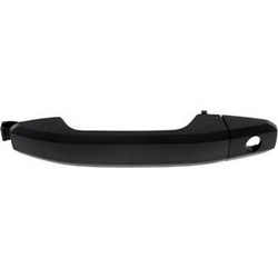 2014 - 2019 GMC SIERRA / DENALI / CHEVY SILVERADO 1500 / 2500 / 3500 DOOR HANDLE FRONT LEFT HAND OUTER WITH KEY HOLE WITH COVER TEXTURE BLACK GM1310192 22929464