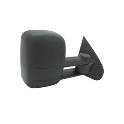 2014 - 2019 GMC SIERRA / DENALI / CHEVY SILVERADO 1500 / 2500 / 3500 DOOR MIRROR RIGHT HAND POWER HEATED WITH SPOTTER MAN-FOLDING TEXTURED CAP GM1320492 23180070  