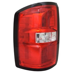 2016 - 2019 GMC SIERRA 1500 / 2500 / 3500 TAIL LIGHT LEFT HAND WITHOUT LED FOR SINGLE AXLE HEAVY DUTY MODEL GM2800281 84288724 