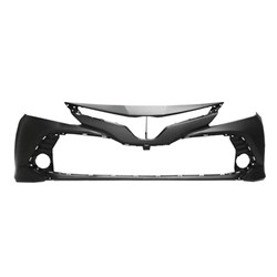 2018 - 2020 TOYOTA CAMRY / HYBRID BUMPER FRONT PRIMED L/LE/LE HYB WITHOUT SENSOR CAPA TO1000438C 521190X936