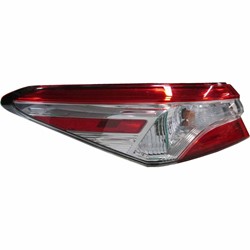 2018 - 2020 TOYOTA CAMRY / HYBRID TAIL LAMP LEFT HAND L/LE MODEL USA BUILT WITHOUT SMOKED TINT HQ TO2804134 8156006720