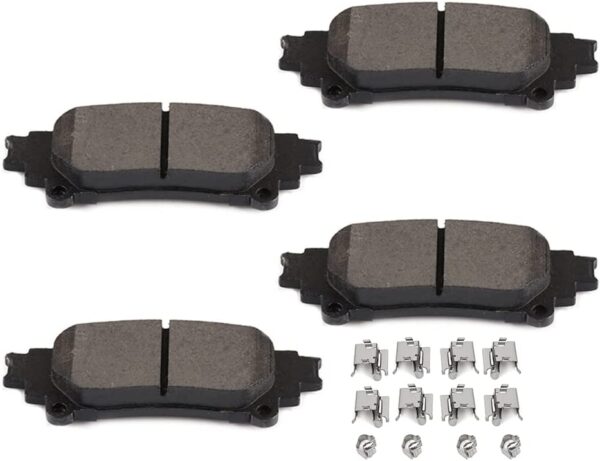 2014 – 2019 TOYOTA HIGHLANDER / SIENNA / LEXUS BRAKE PADS SET REAR CERAMIC D1391 2014 – 2019 TOYOTA HIGHLANDER / SIENNA / LEXUS BRAKE PADS SET REAR CERAMIC D1391