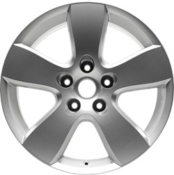 2009 - 2013 RAM 1500 SILVER PAINTED ALUMINUM WHEEL ALYCF083U20 1DZ12TRMAB