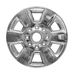 2013 - 2018 RAM 2500 / 3500 SILVER POLISHED ALUMINUM WHEEL ALYCM012U90 CH5992118