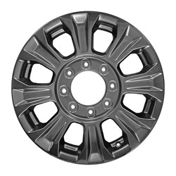 2017 - 2022 FORD F-250 / F-350 SUPERDUTY BLACK PAINTED ALUMINUM WHEEL ALYFN047U45 LC3Z1007A