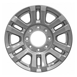 2017 - 2019 FORD F-250 / F-350 SPARKLER SILVER PAINTED ALUMINUM WHEEL ALYFN081U20 HC3Z1007B