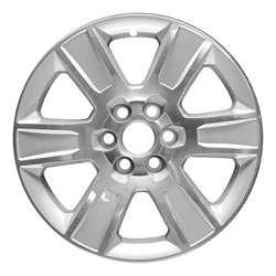 2014 - 2018 GMC SIERRA 1500 LIGHT SILVER ALUMINUM WHEEL ALYGQ039U10 22963360