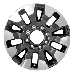 2020 - 2024 CHEVY SILVERADO 2500 / 3500 / GMC SIERRA / DENALI 2500 / 3500 GLOSS BLACK ALUMINUM WHEEL ALYGU056U45 84570987