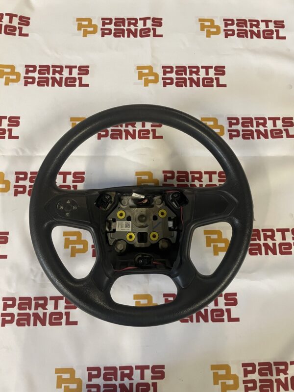 2014 - 2019 CHEVY SILVERADO 1500 BLACK STEERING WHEEL 23278598