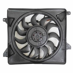 2017 - 2019 KIA SPORTAGE RADIATOR AND CONDENSER FAN ASSEMBLY WITH ONE BIG FAN KI3115153