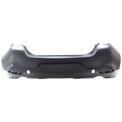 2019 - 2024 MAZDA MAZDA 3 BUMPER RR PRIMED W/TEXTURED LOWER W/O BLIND SPOT/PRE-DRILLED SENSOR JAPAN BUILT CAPA  MA1100234C BDTS50221BB